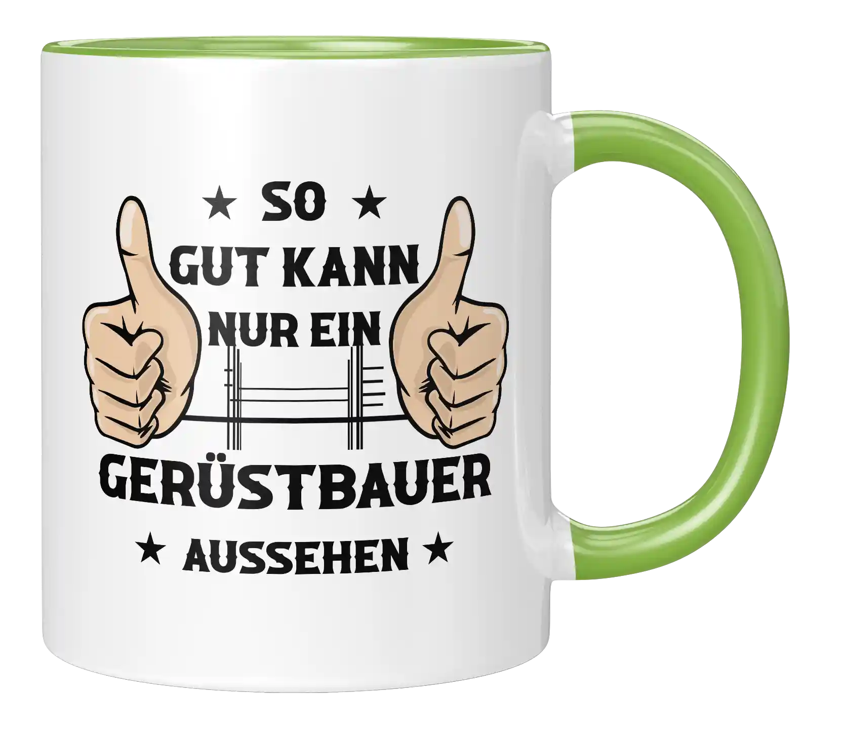 Tasse - So gut kann nur ein Gerüstbauer aussehen