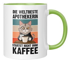 Tasse - Die Weltbeste Apothekerin startet nicht ohne Kaffee