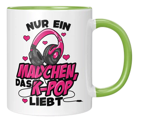Tasse - Nur ein Mädchen, das KPop liebt