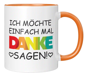 Tasse - Danke sagen