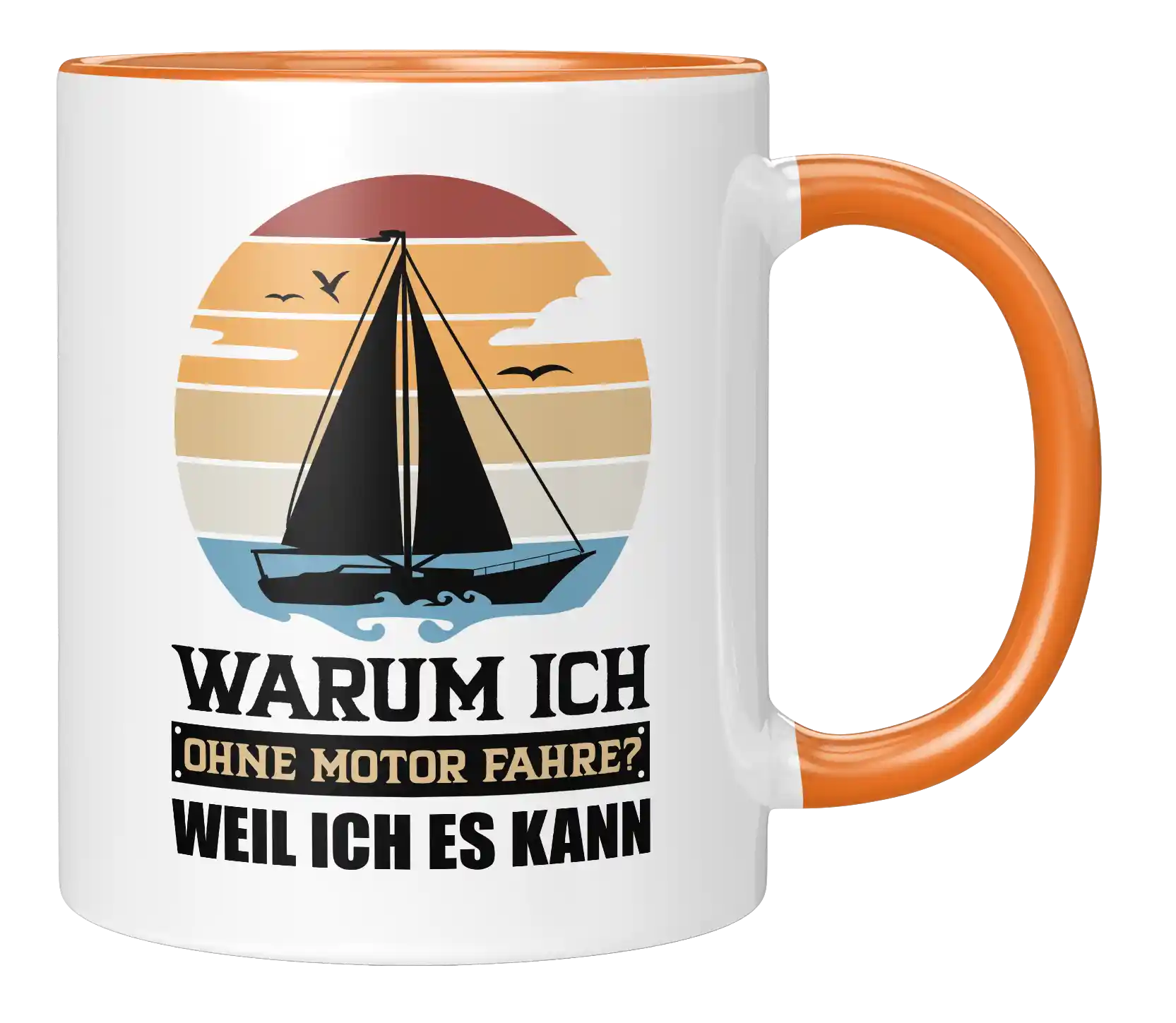 Tasse - Warum ich ohne Motor fahre? Weil ich es kann