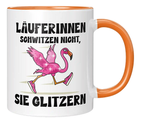 Läuferinnen schwitzen nicht, sie glitzern