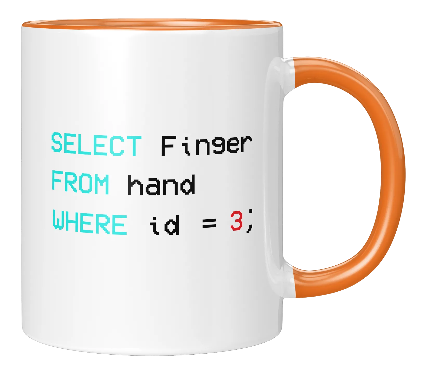Tasse - Select Finger from hand where