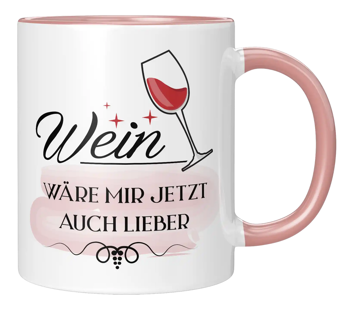 Tasse - Wein wäre mir jetzt auch lieber