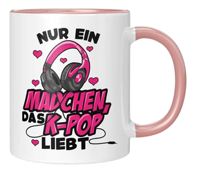 Tasse - Nur ein Mädchen, das KPop liebt