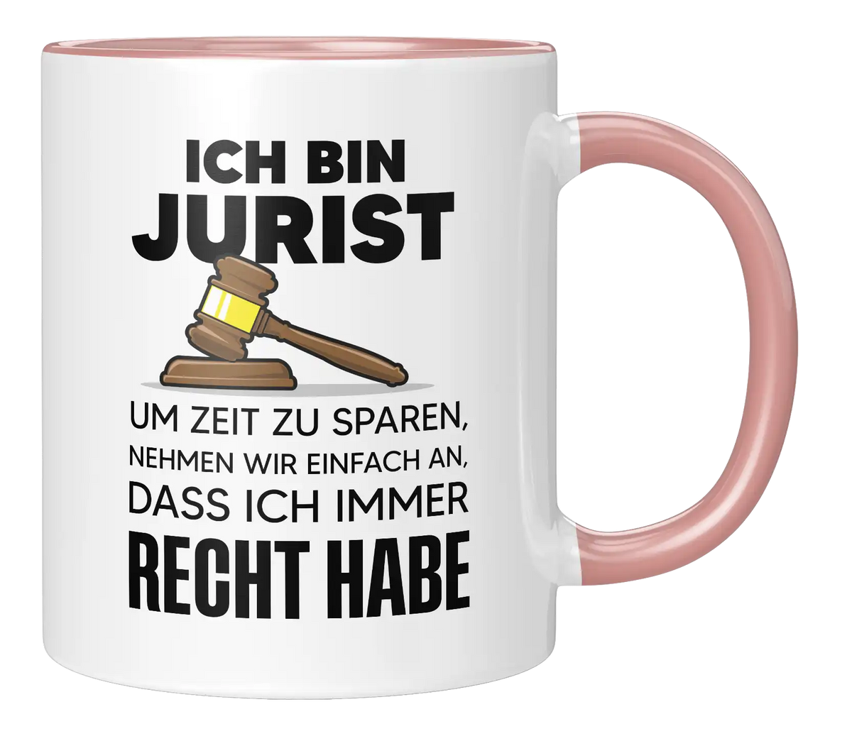 Ich bin Jurist, um Zeit zu sparen, nehmen wir einfach an, dass ich immer Recht habe
