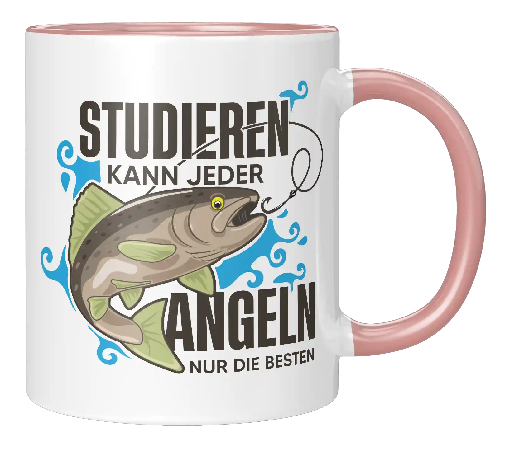 Tasse - Studieren kann jeder Angeln nur die Besten