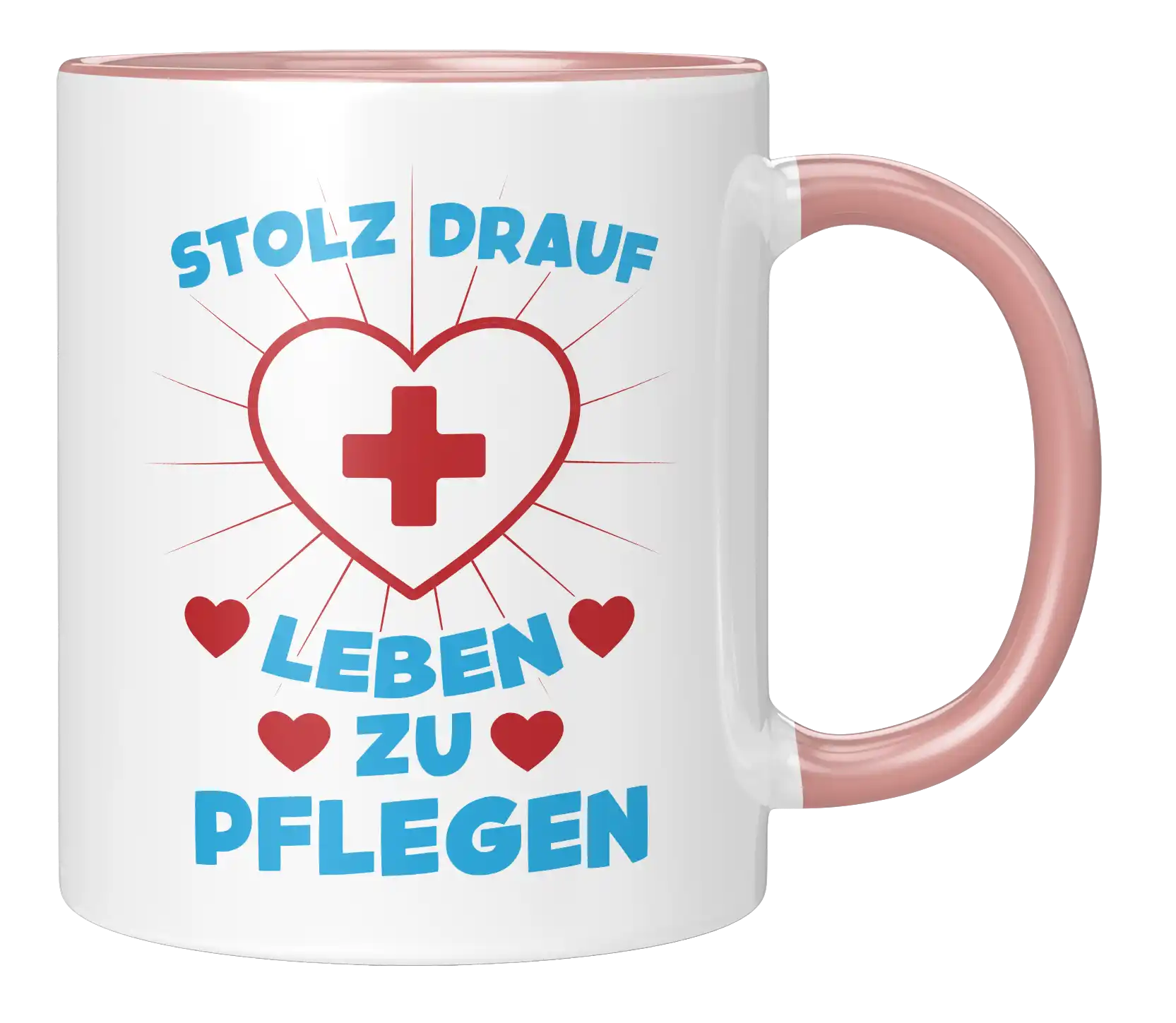 Tasse  - Stolz drauf - Leben - zu pflegen