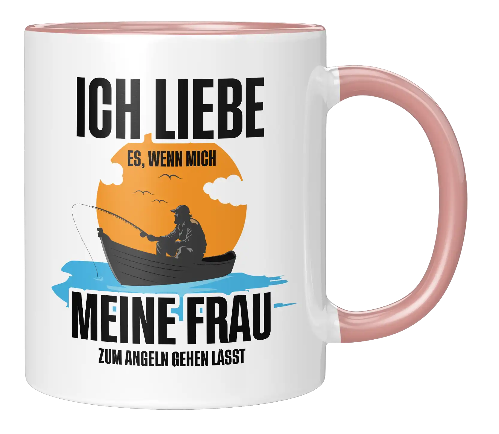Tasse - Ich liebe es, Angeln