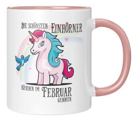 Tasse - Einhorn Monatstassen