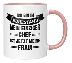 Ich bin im Ruhestand. Mein einziger Chef ist jetzt meine Frau!