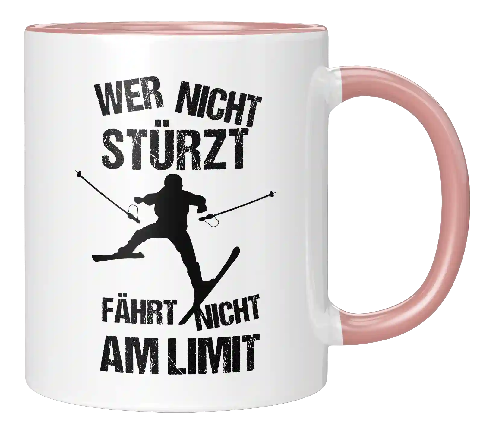 Tasse - Wer nicht stürzt, fährt nicht am Limit