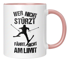 Tasse - Wer nicht stürzt, fährt nicht am Limit