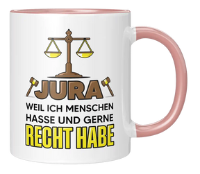 Jura, weil ich Menschen Hasse und gerne Recht habe