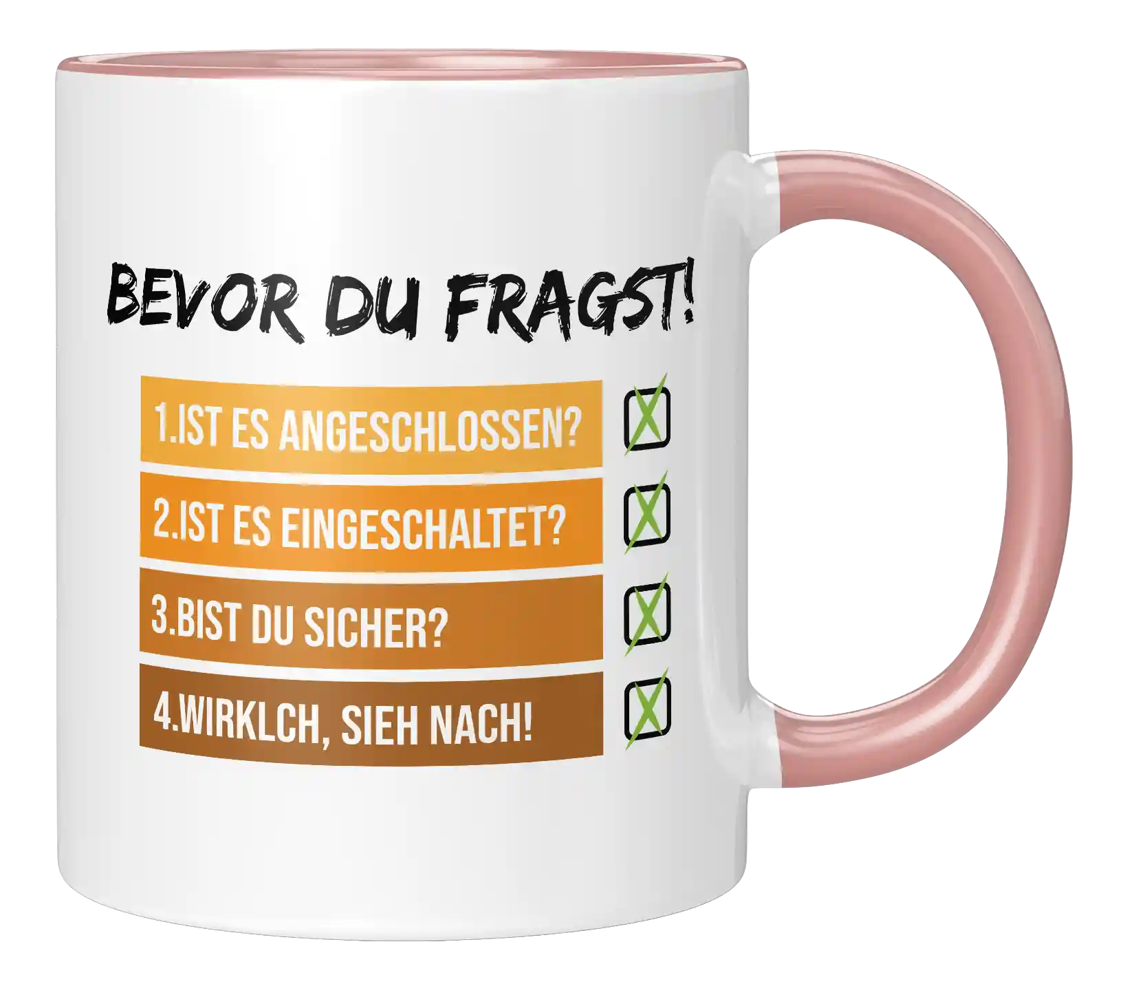Tasse - Bevor du fragst