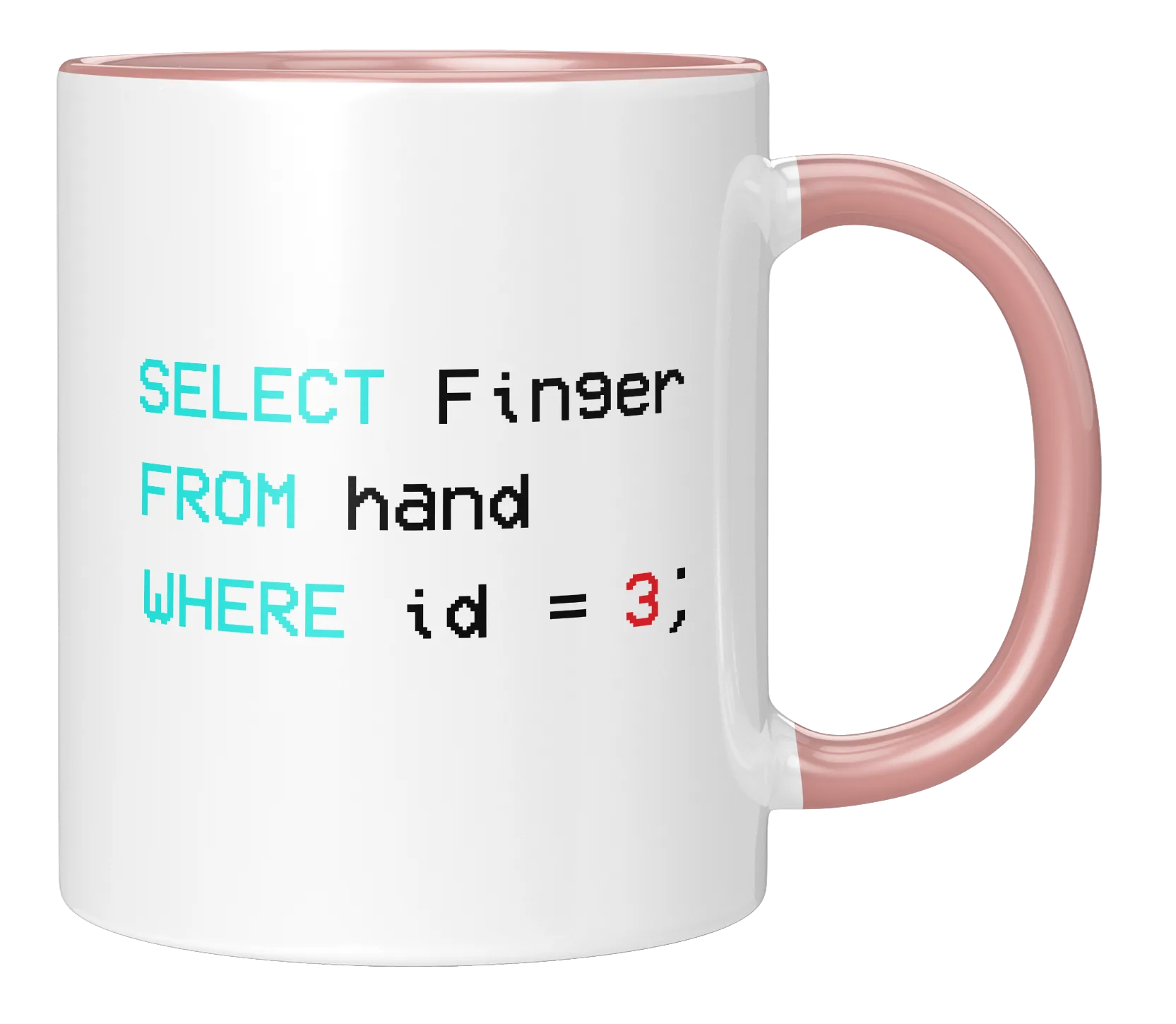 Tasse - Select Finger from hand where