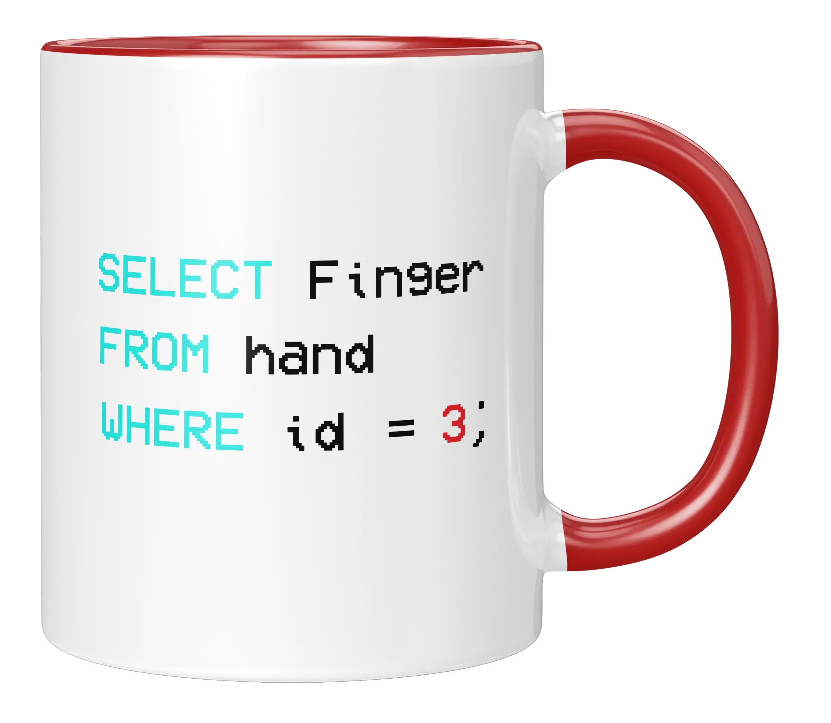 Tasse - Select Finger from hand where