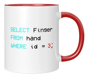 Tasse - Select Finger from hand where