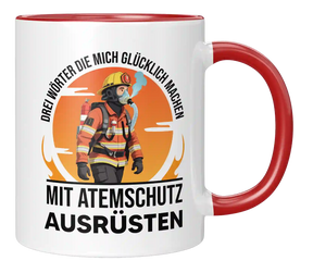 Tasse - Drei Wörter, die mich glücklich machen
