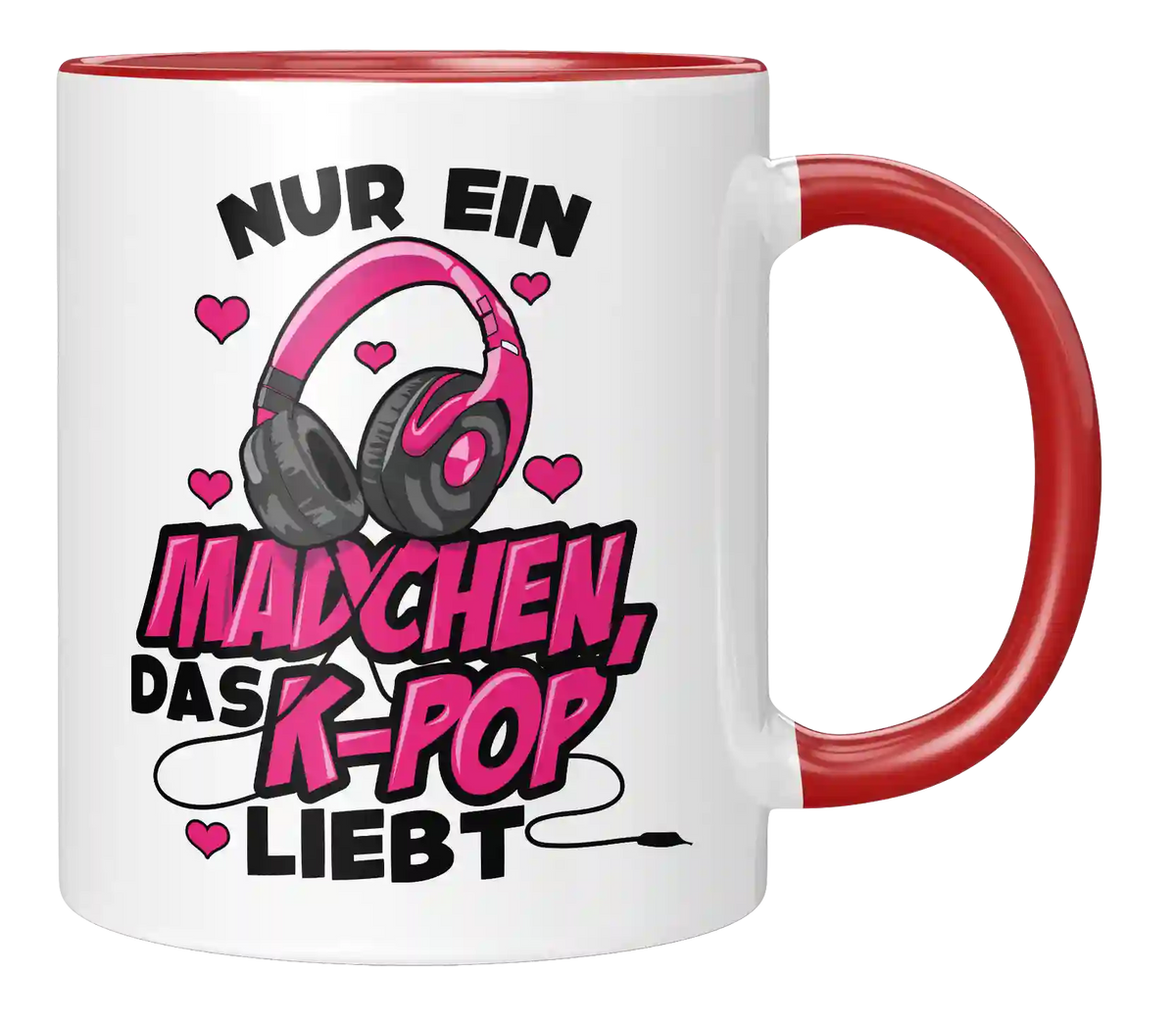 Tasse - Nur ein Mädchen, das KPop liebt