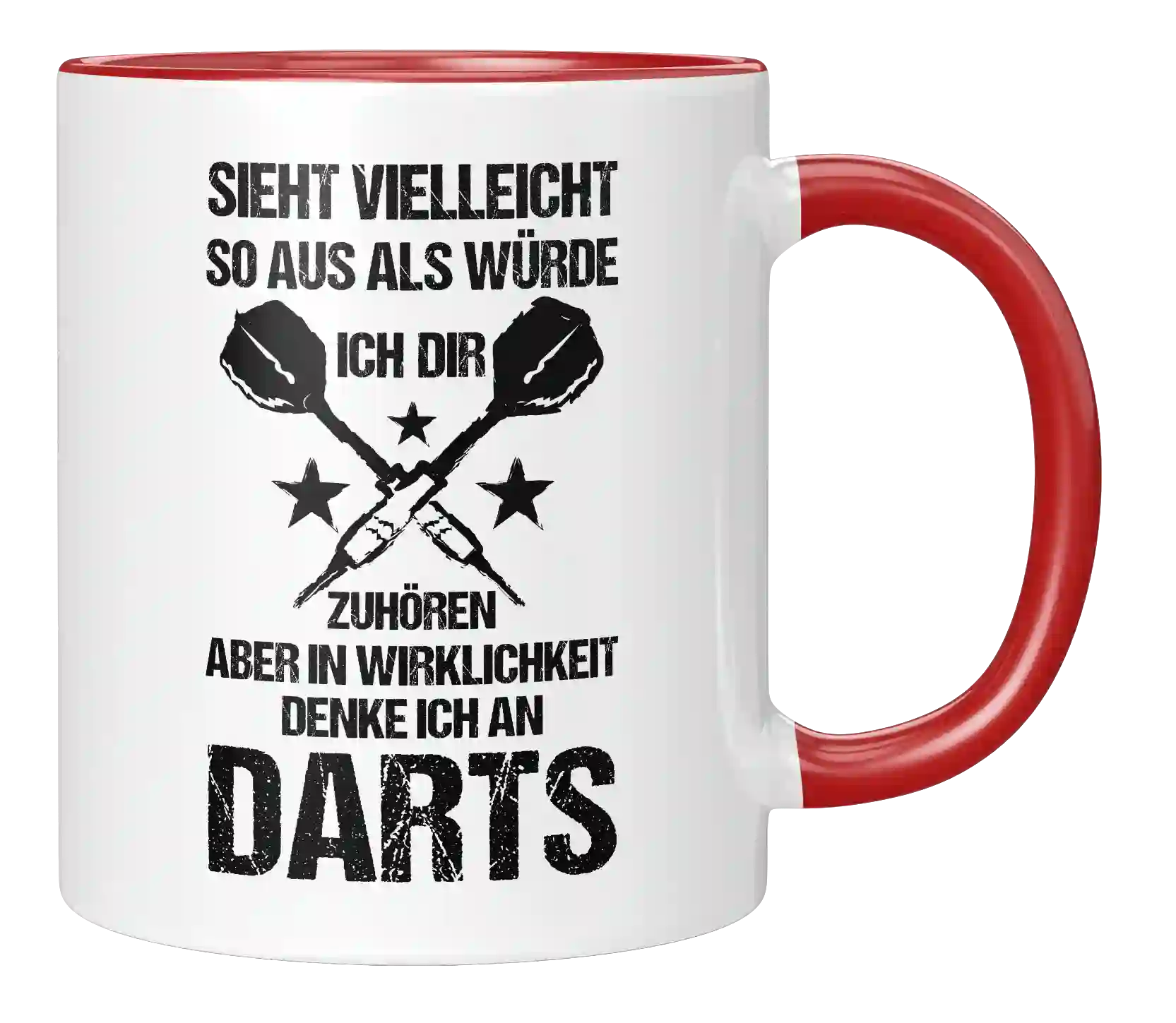 Tasse - Sieht vielleicht so aus als würde ich dir zuhören