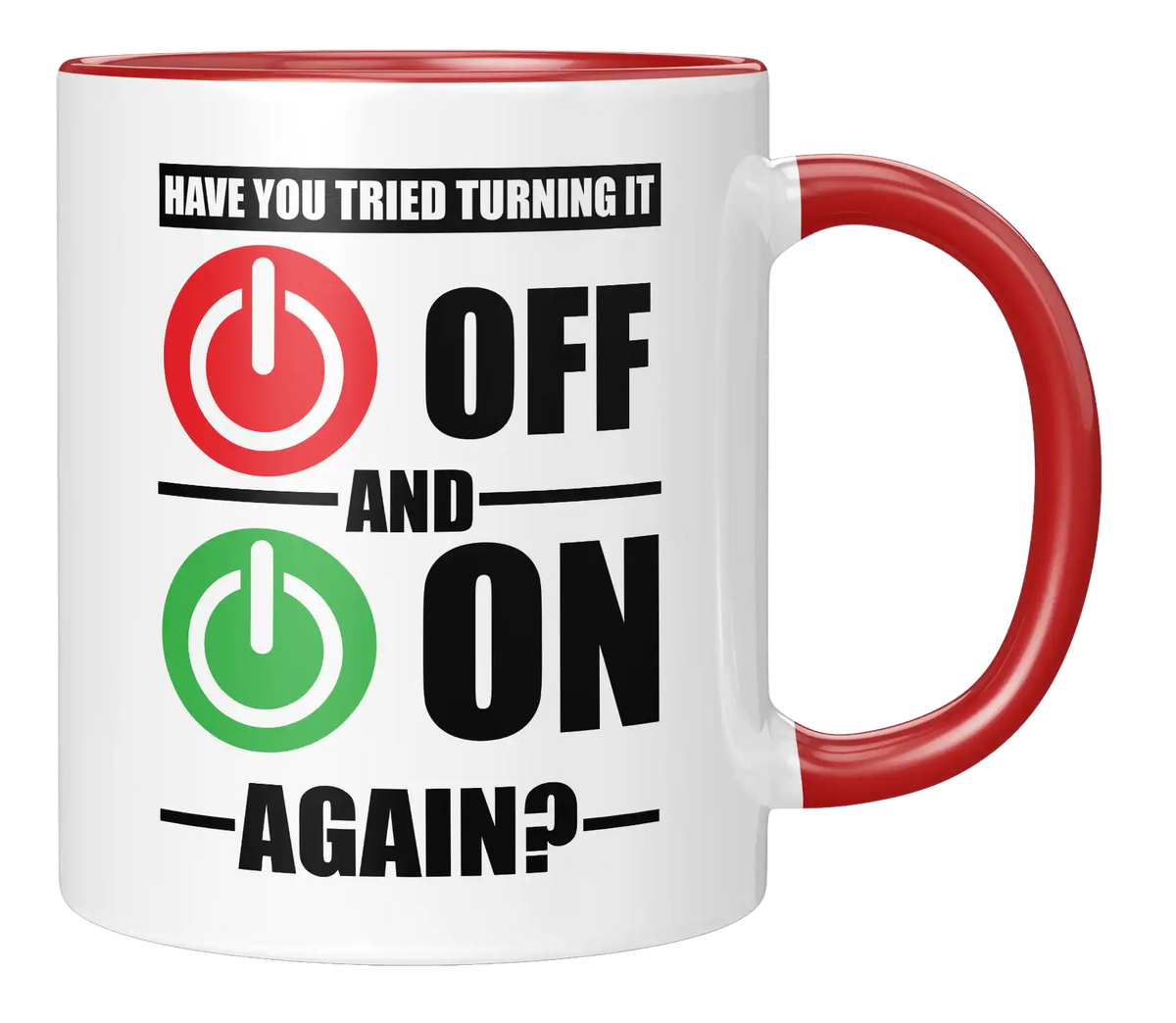 Tasse - Have you tried turning it OFF and ON again?