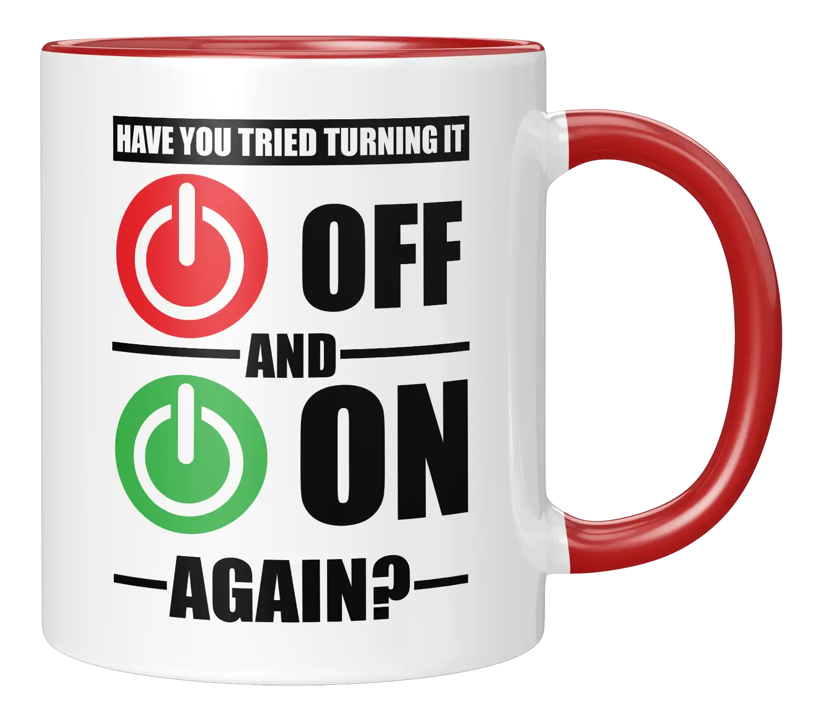 Tasse - Have you tried turning it OFF and ON again?