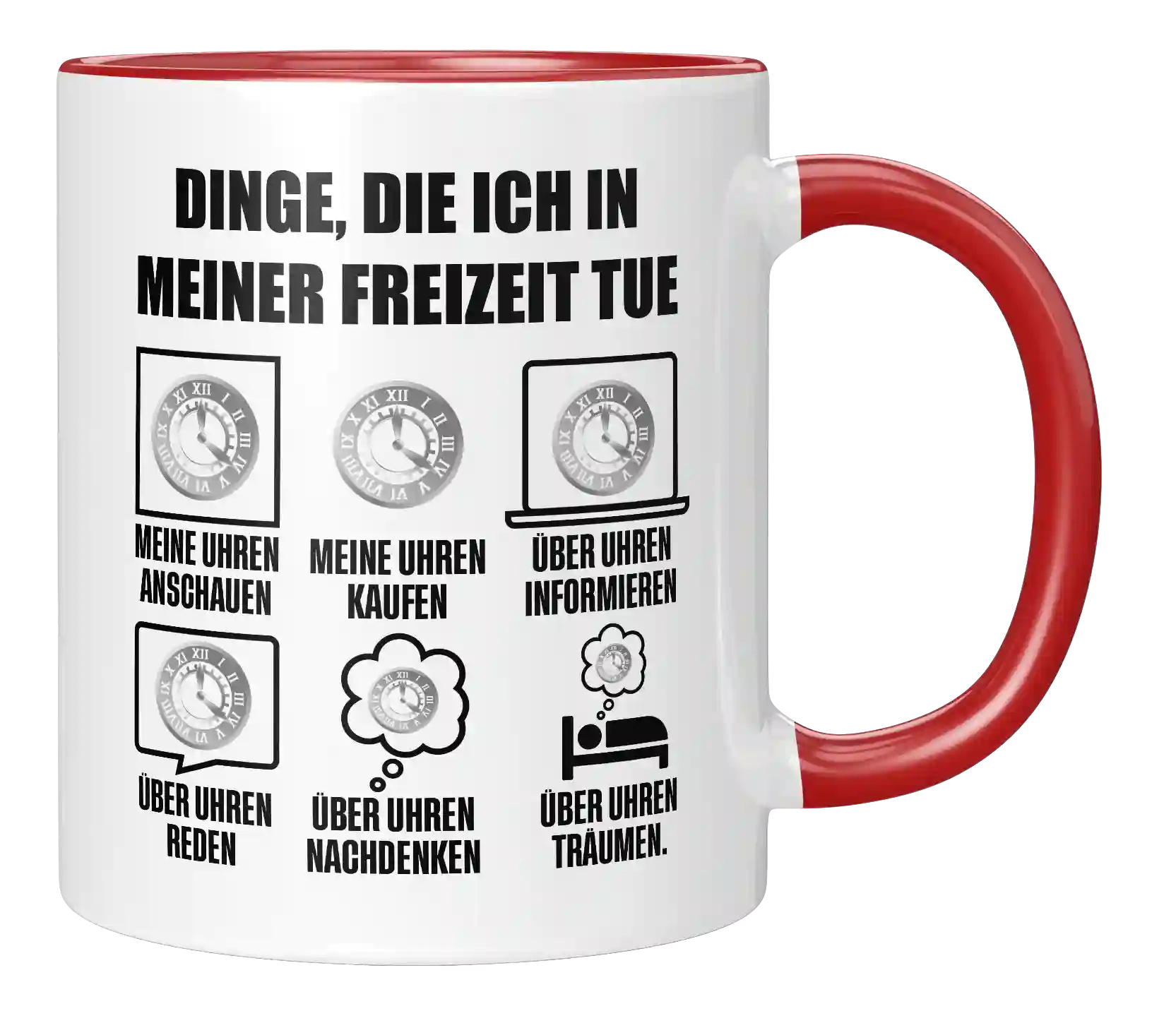 Tasse - Dinge, die ich in meiner Freizeit tue
