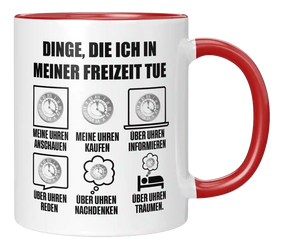 Tasse - Dinge, die ich in meiner Freizeit tue