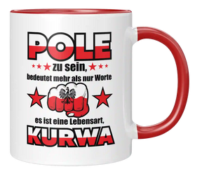 Tasse - Pole zu sein, bedeutet mehr als nur Worte