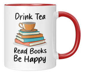 Tasse - Drink Tea Read Books Be happy