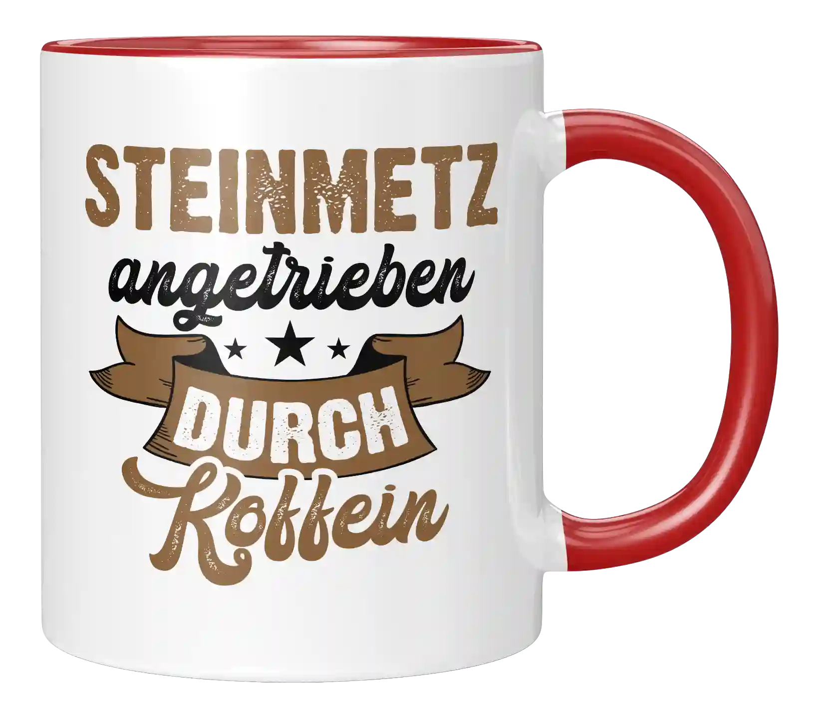 Tasse - Steinmetz angetrieben durch Koffein