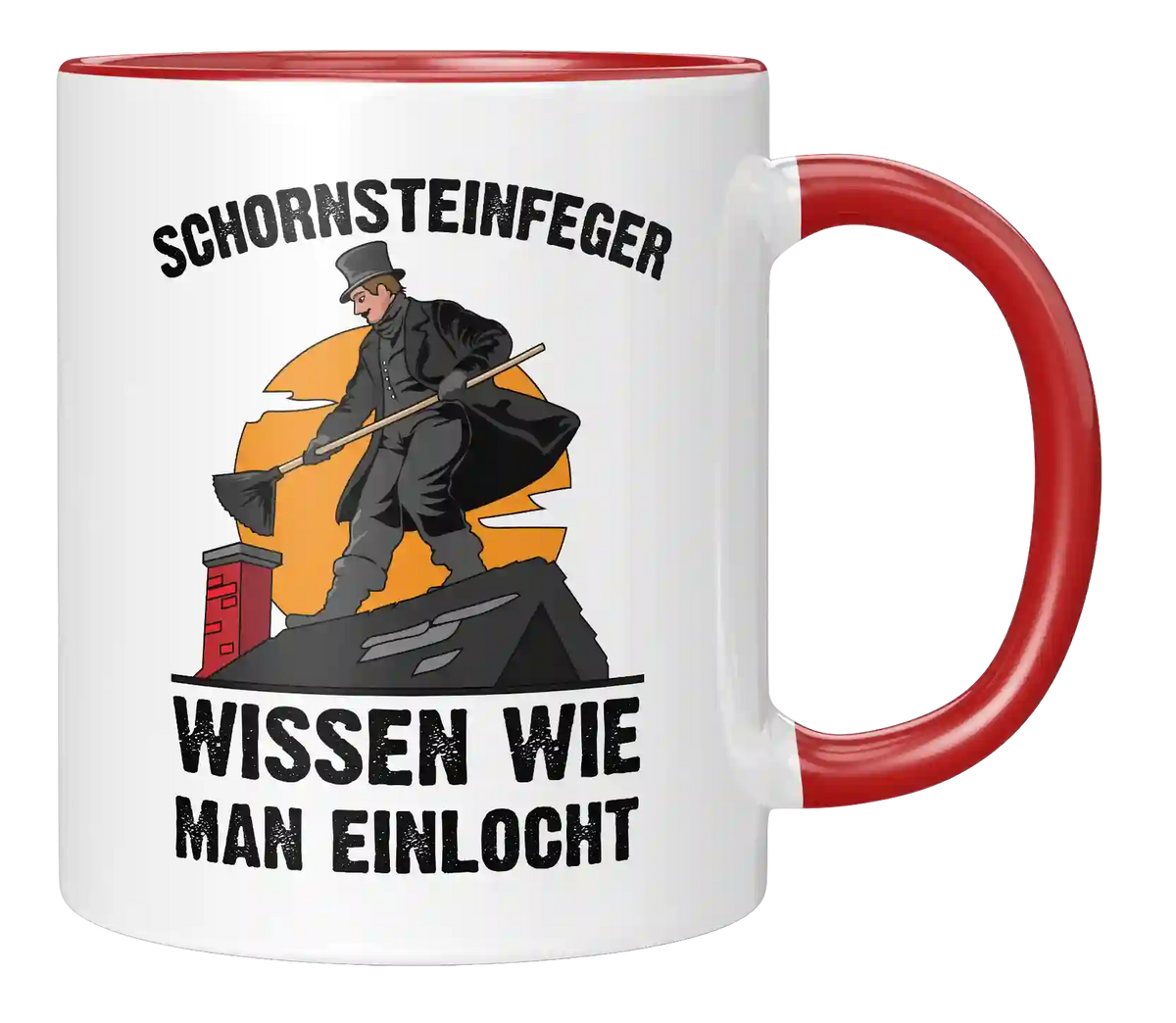 Tasse - Schornsteinfeger wissen wie man einlocht