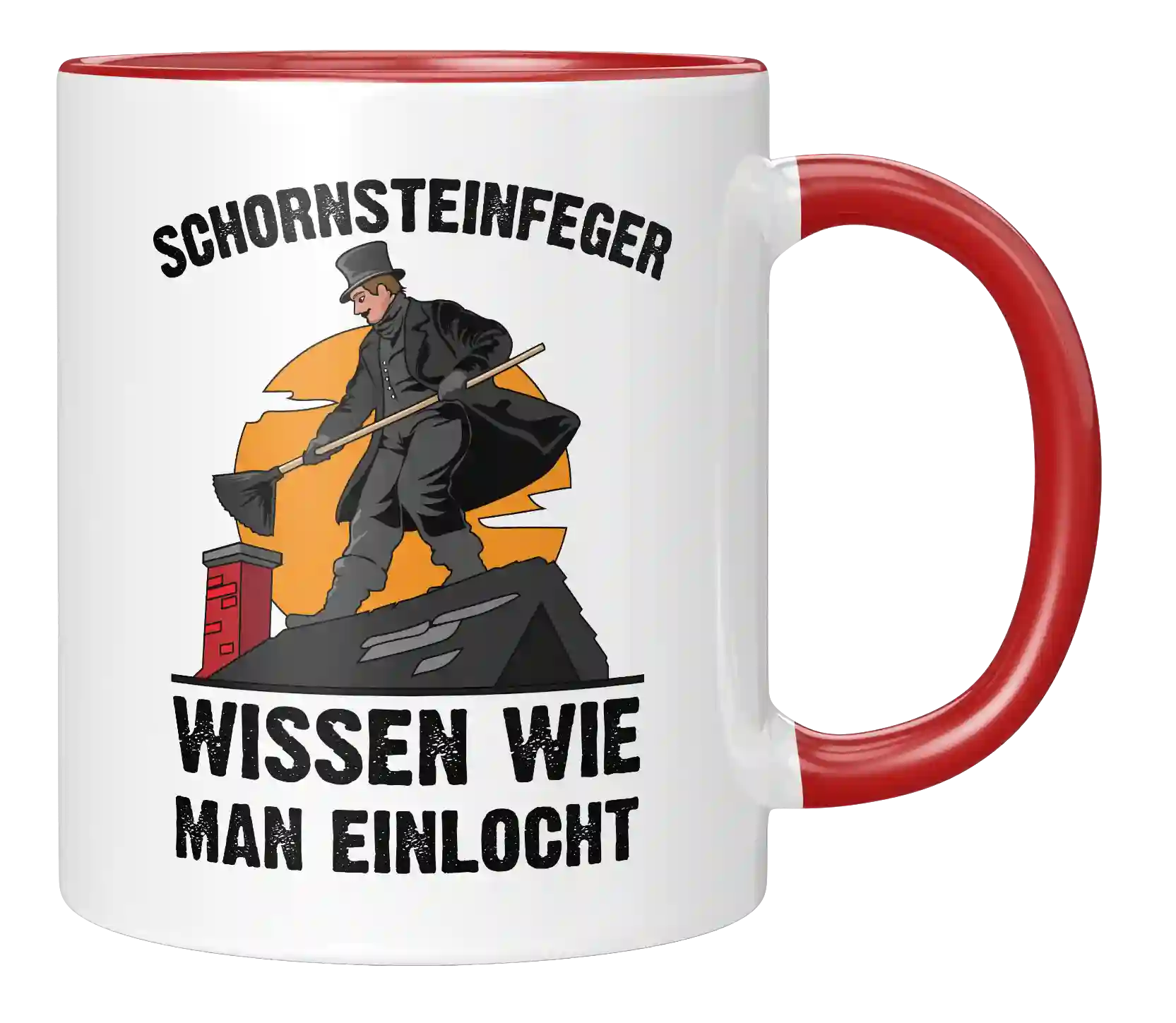 Tasse - Schornsteinfeger wissen wie man einlocht