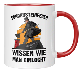 Tasse - Schornsteinfeger wissen wie man einlocht