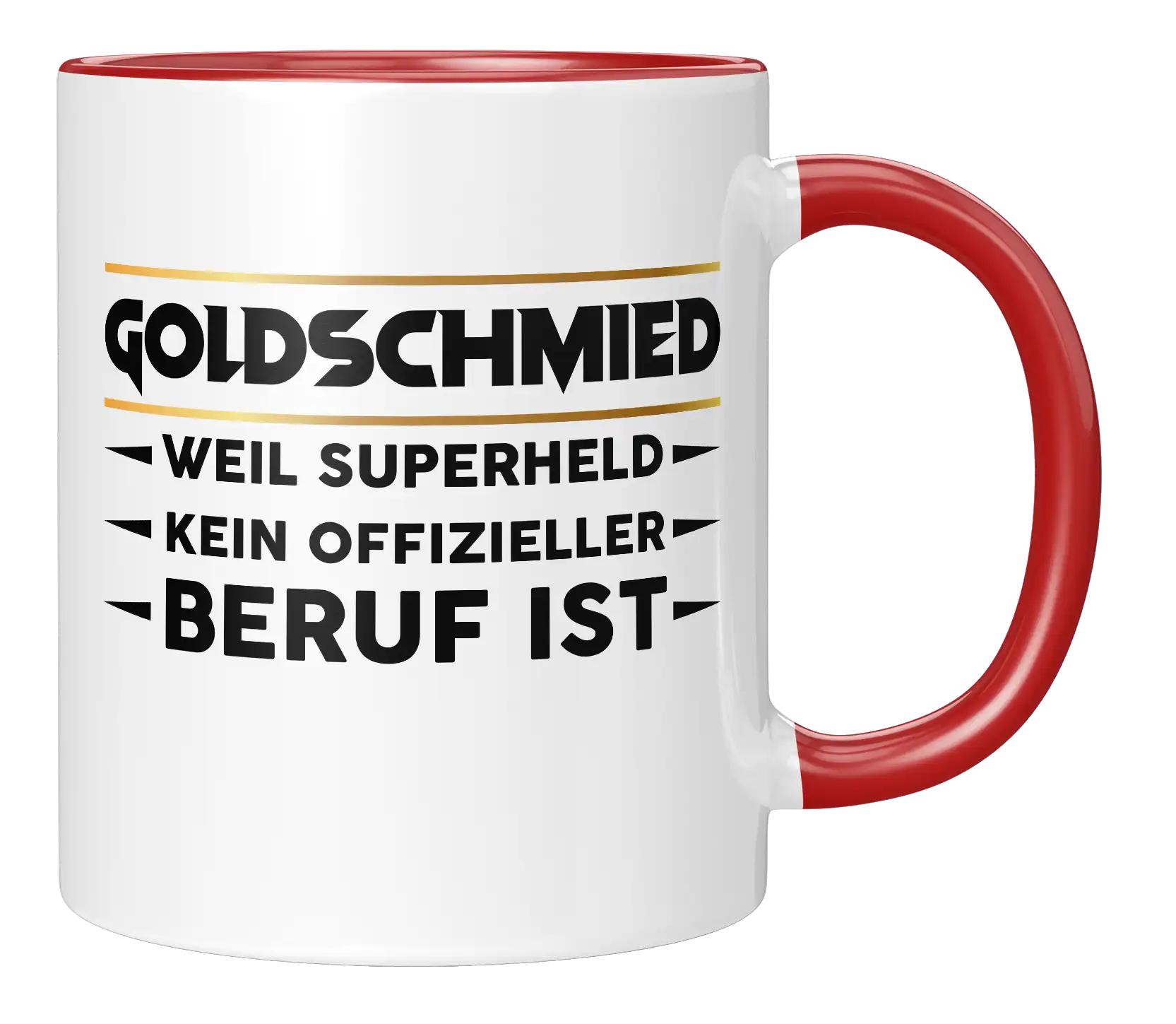 Tasse - Goldschmied weil Superheld kein offizieller Beruf ist