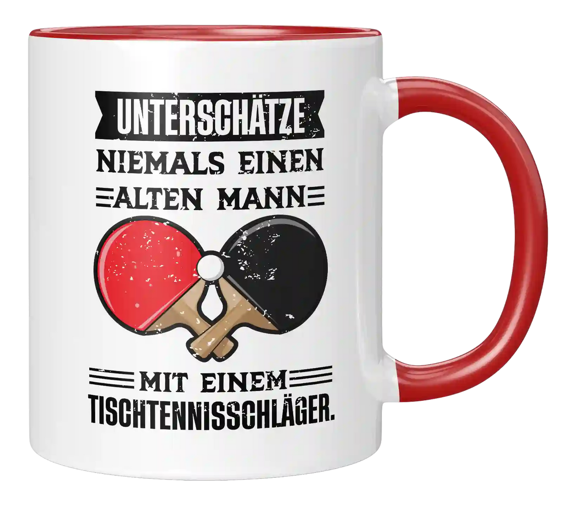 Tasse - Unterschätze niemals