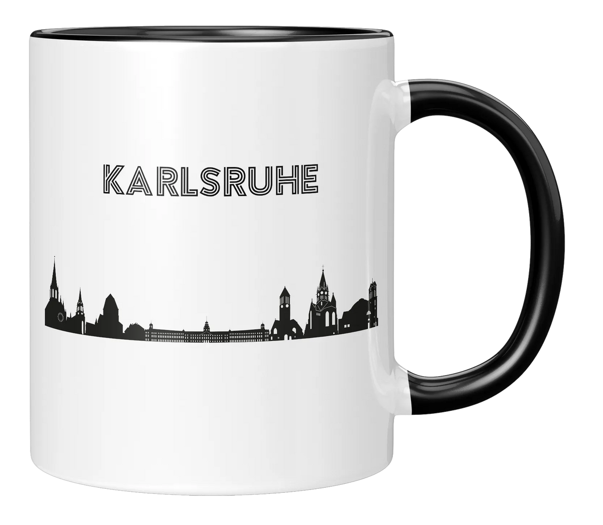Tasse - Karlsruhe Skyline