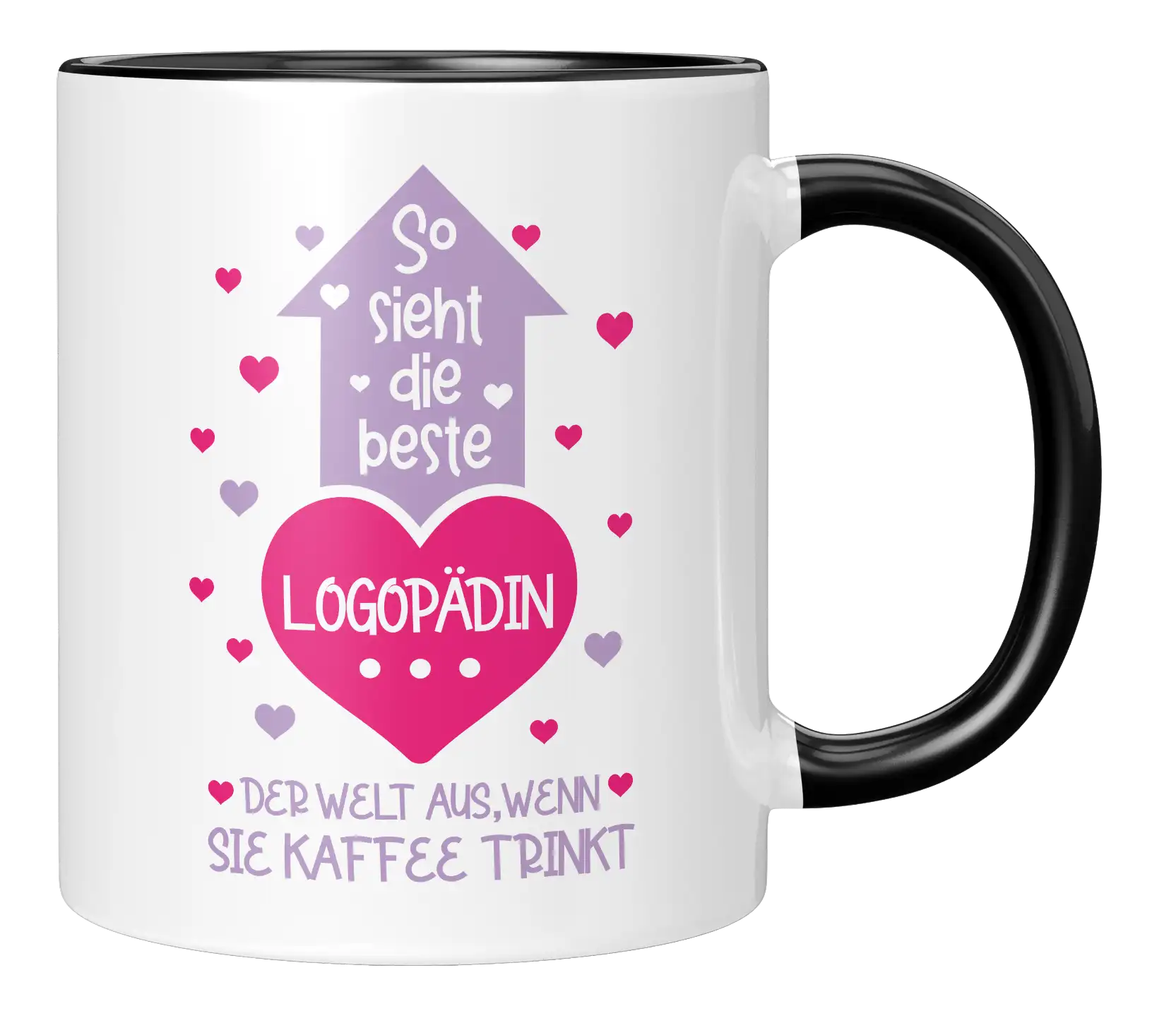 So sieht die beste Logopädin der Welt aus, wenn sie Kaffee trinkt