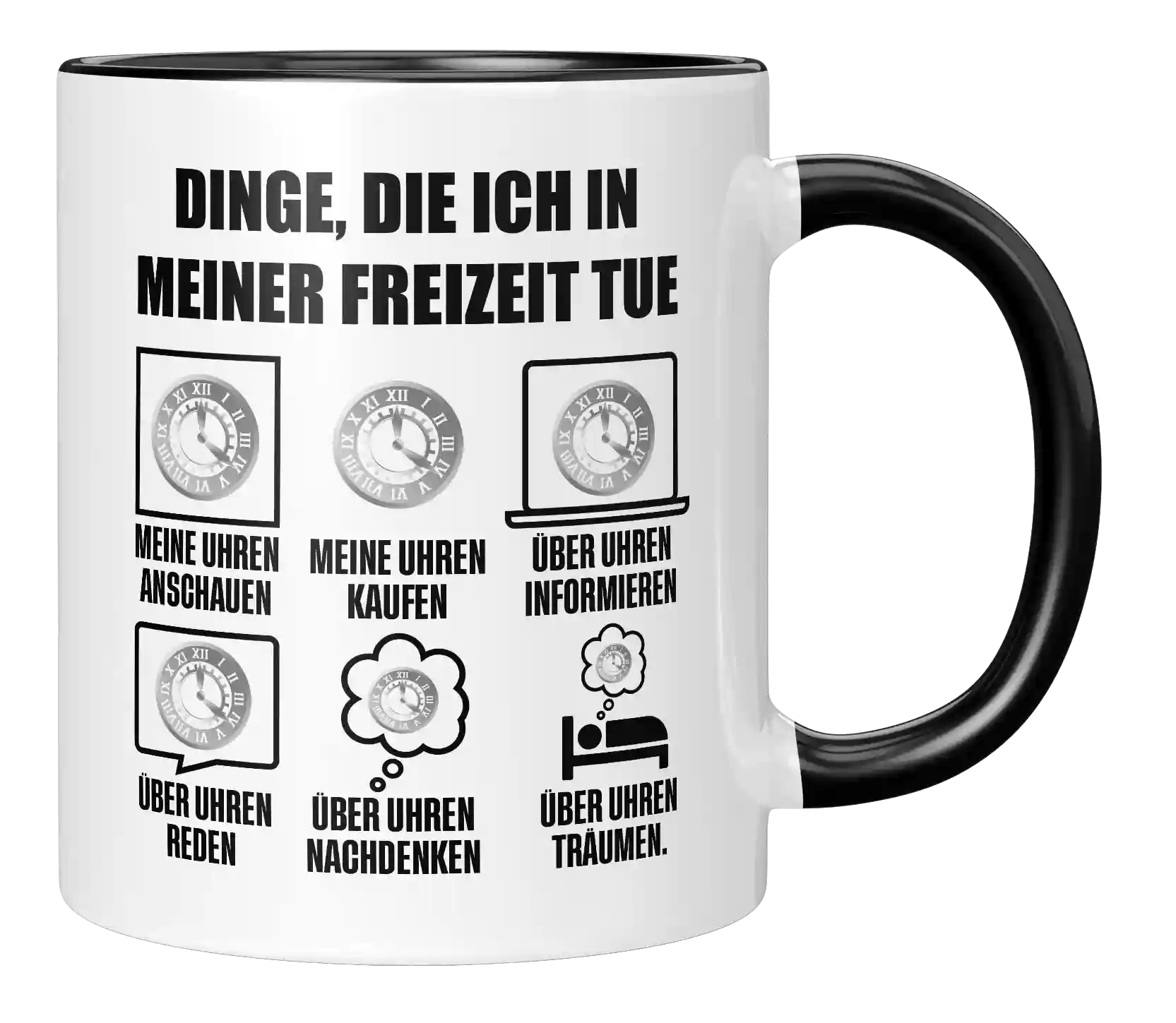 Tasse - Dinge, die ich in meiner Freizeit tue