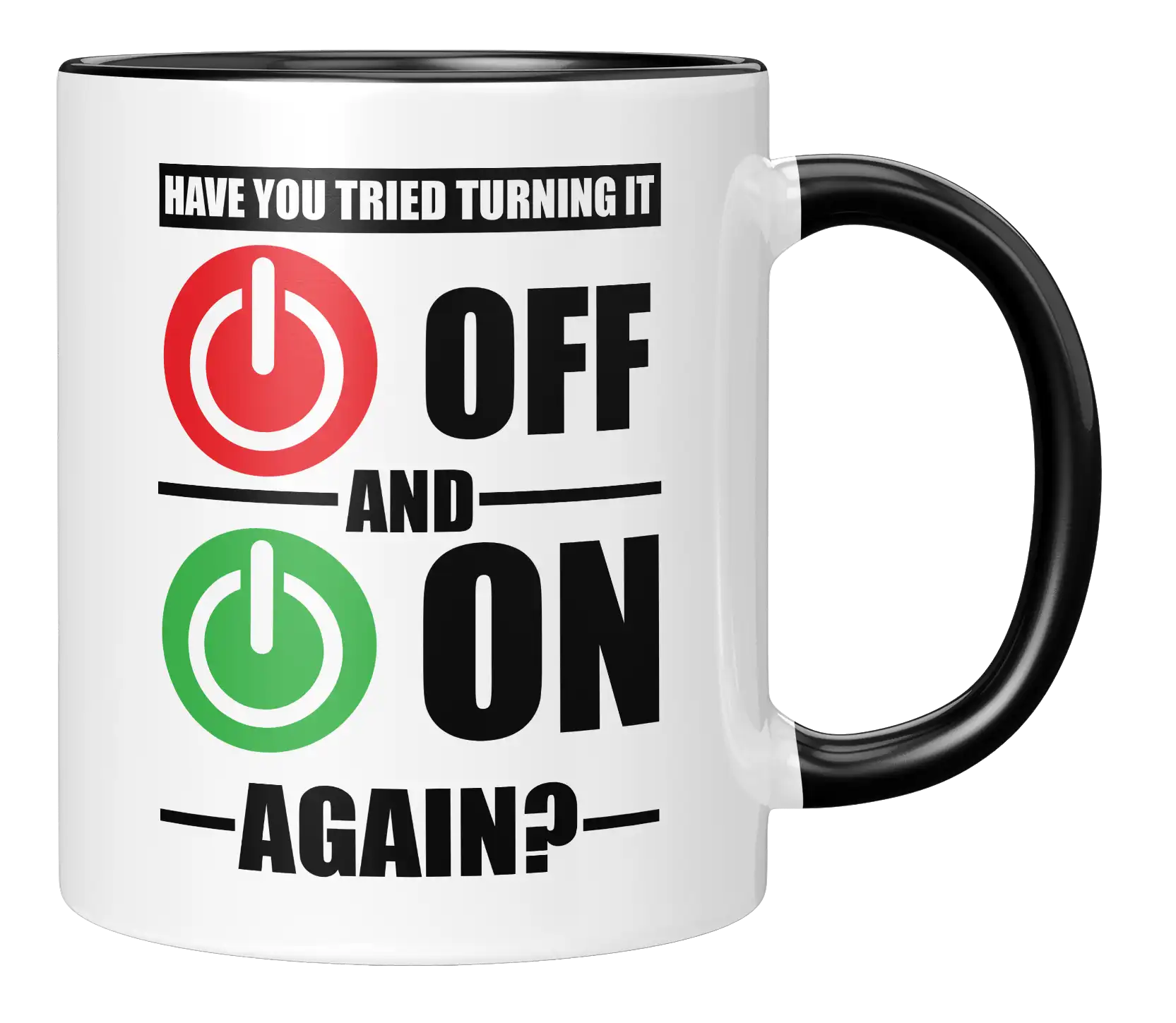 Tasse - Have you tried turning it OFF and ON again?