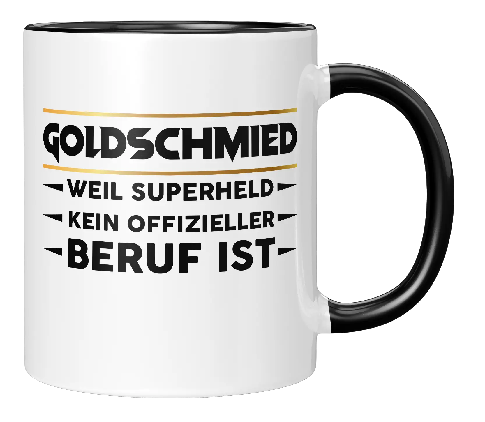 Tasse - Goldschmied weil Superheld kein offizieller Beruf ist