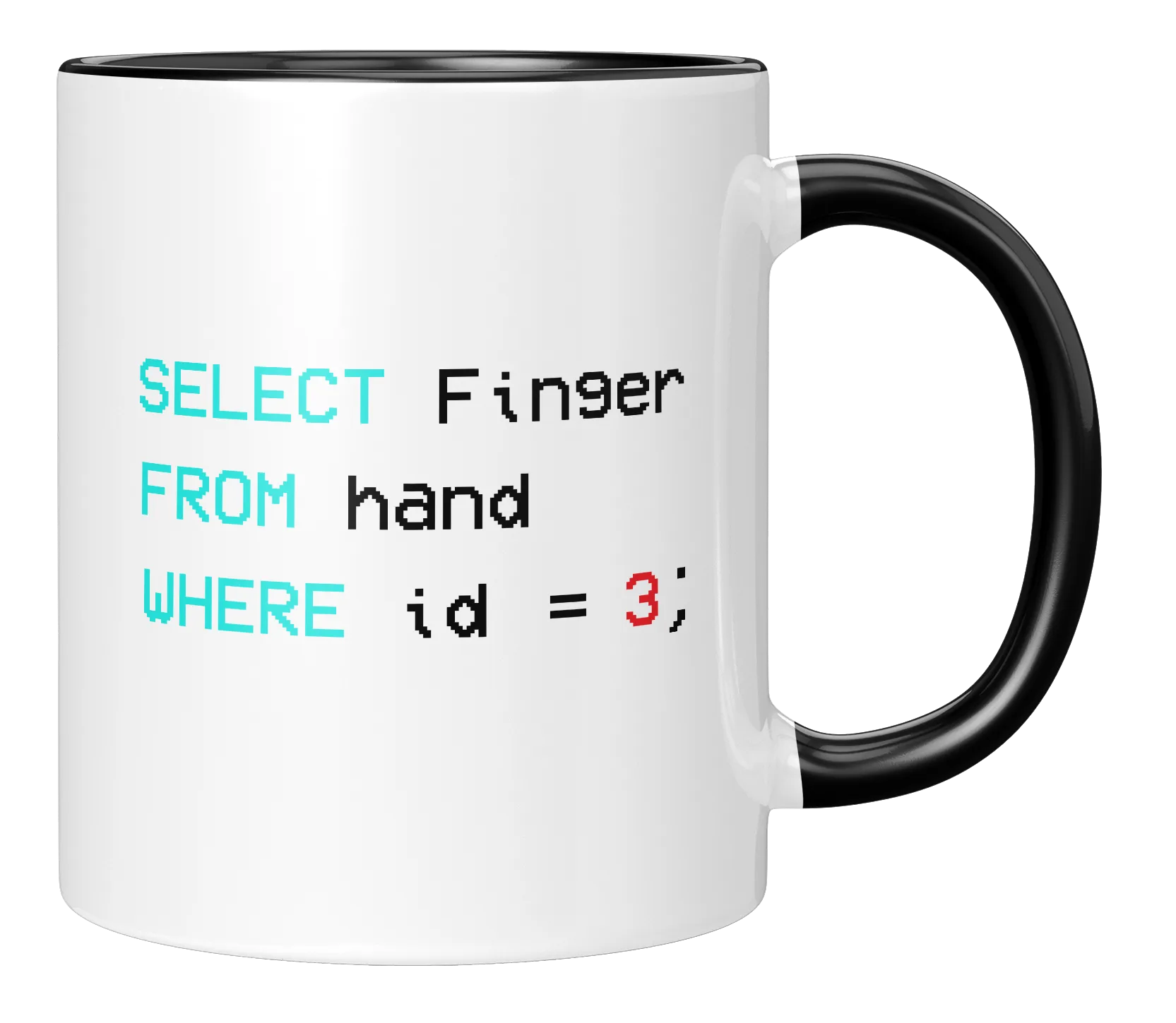 Tasse - Select Finger from hand where