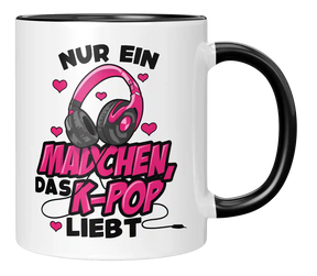Tasse - Nur ein Mädchen, das KPop liebt