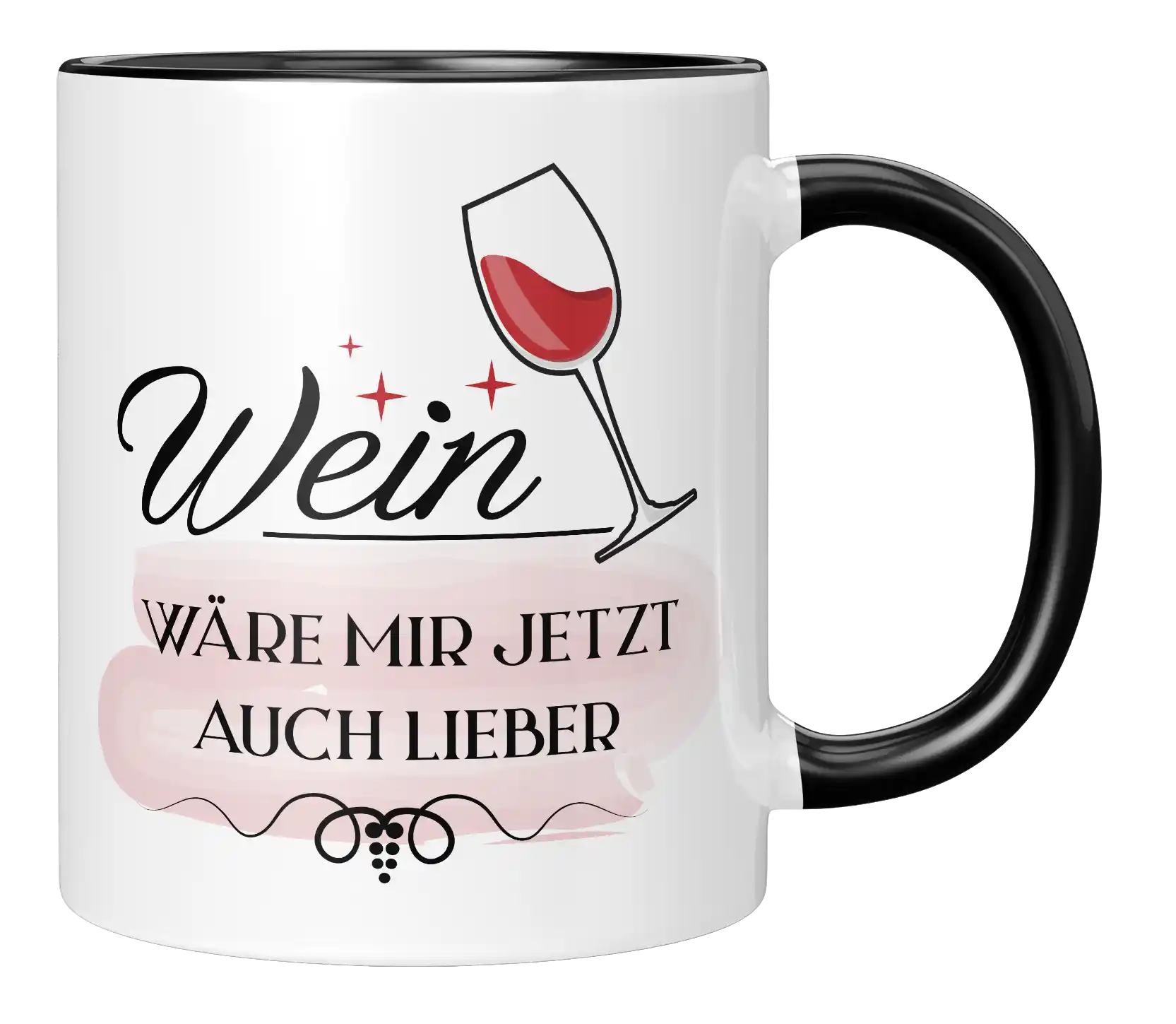 Tasse - Wein wäre mir jetzt auch lieber