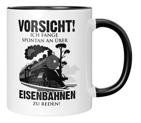 Tasse - VORSICHT! Ich fange spontan an über Eisenbahnen zu reden!