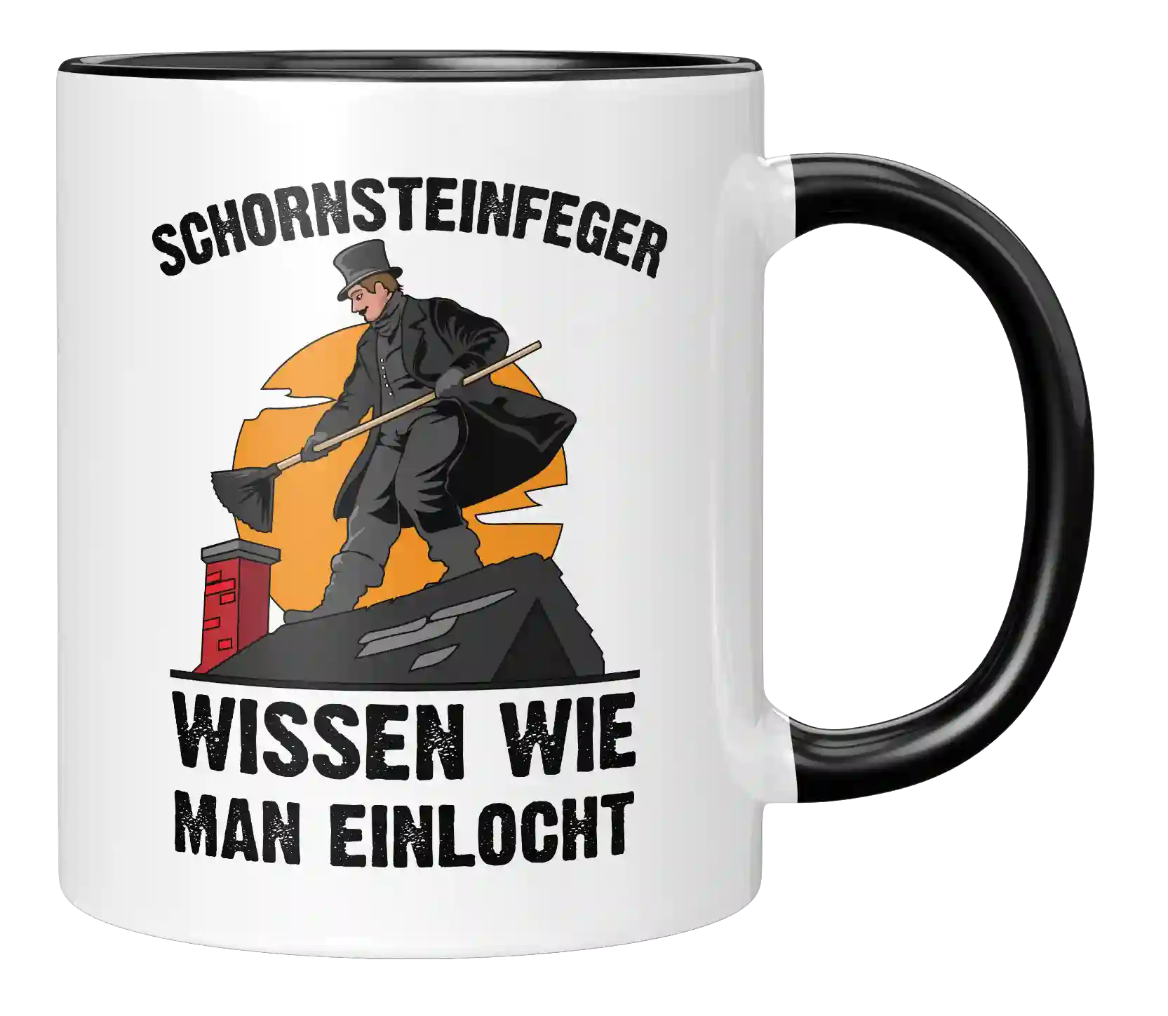Tasse - Schornsteinfeger wissen wie man einlocht