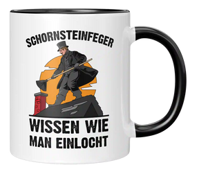 Tasse - Schornsteinfeger wissen wie man einlocht