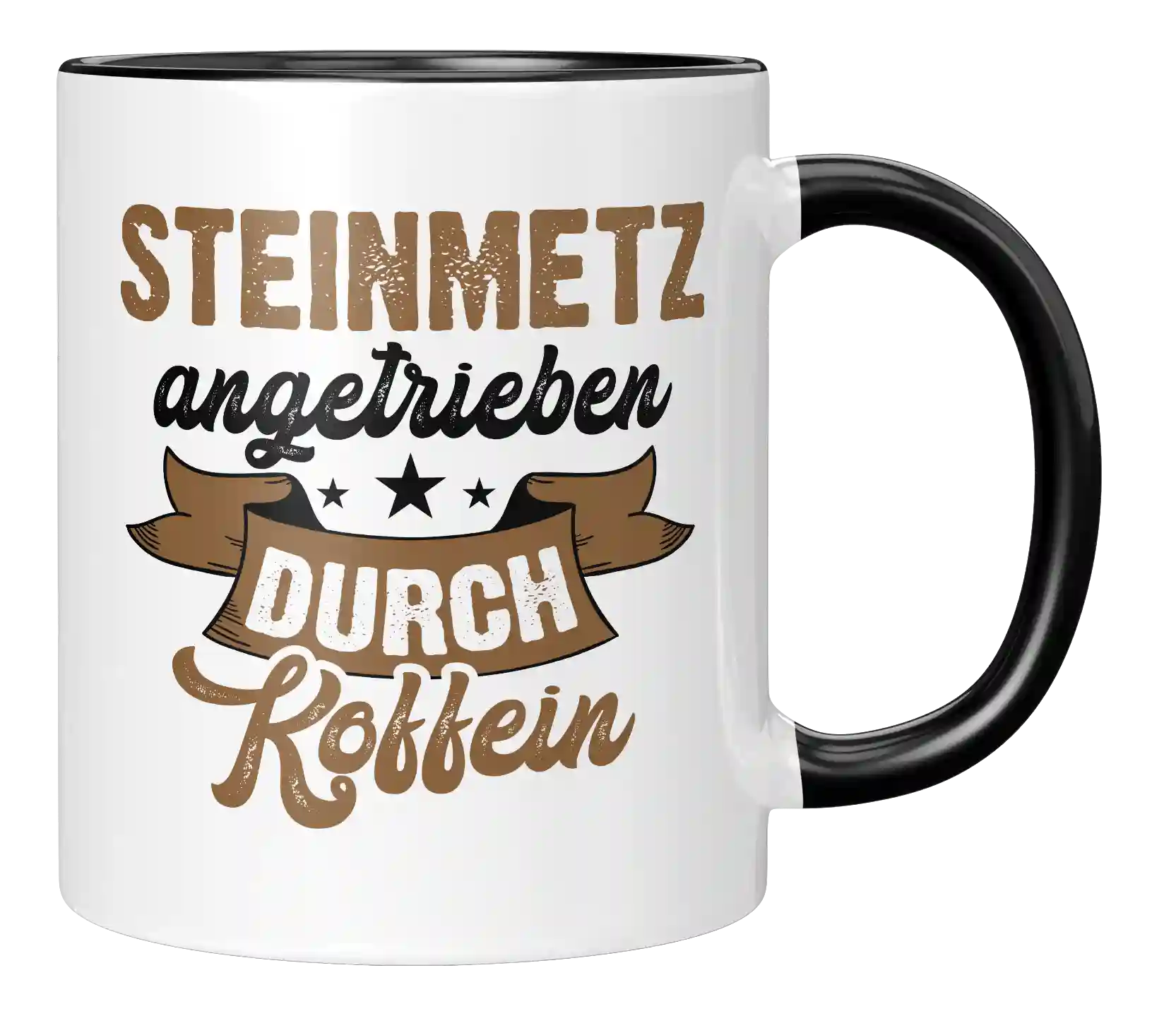 Tasse - Steinmetz angetrieben durch Koffein