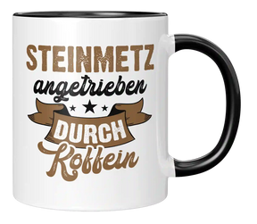 Tasse - Steinmetz angetrieben durch Koffein